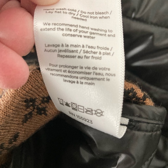 NWOT Krimson Klover Puffer And Wool Blend Knit Base Jacket - Picture 8 of 9